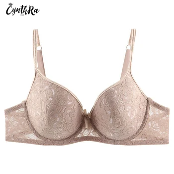

CYNTHRA Plus Size Bralette Female Push Up Underwear Breathable Cotton Bra Lingerie Sexy Adjustable Underwear For Women