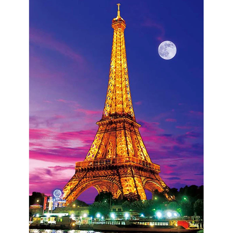 5d-diy-Full-square-Round-Diamond-Painting-Cross-Stitch-Paris-Eiffel-tower-scenery-mosaic-kits-Diamond