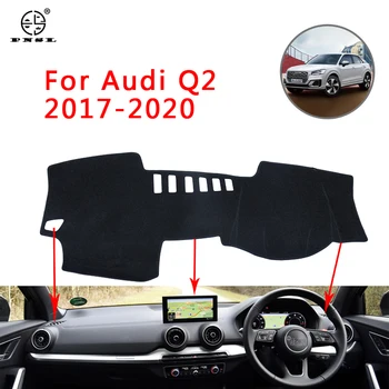 

PNSL Car Dashboard Cover Dash Mat Dash Pad Carpet For Audi Q2 2017-2020 Sun protection anti - slip anti - uv