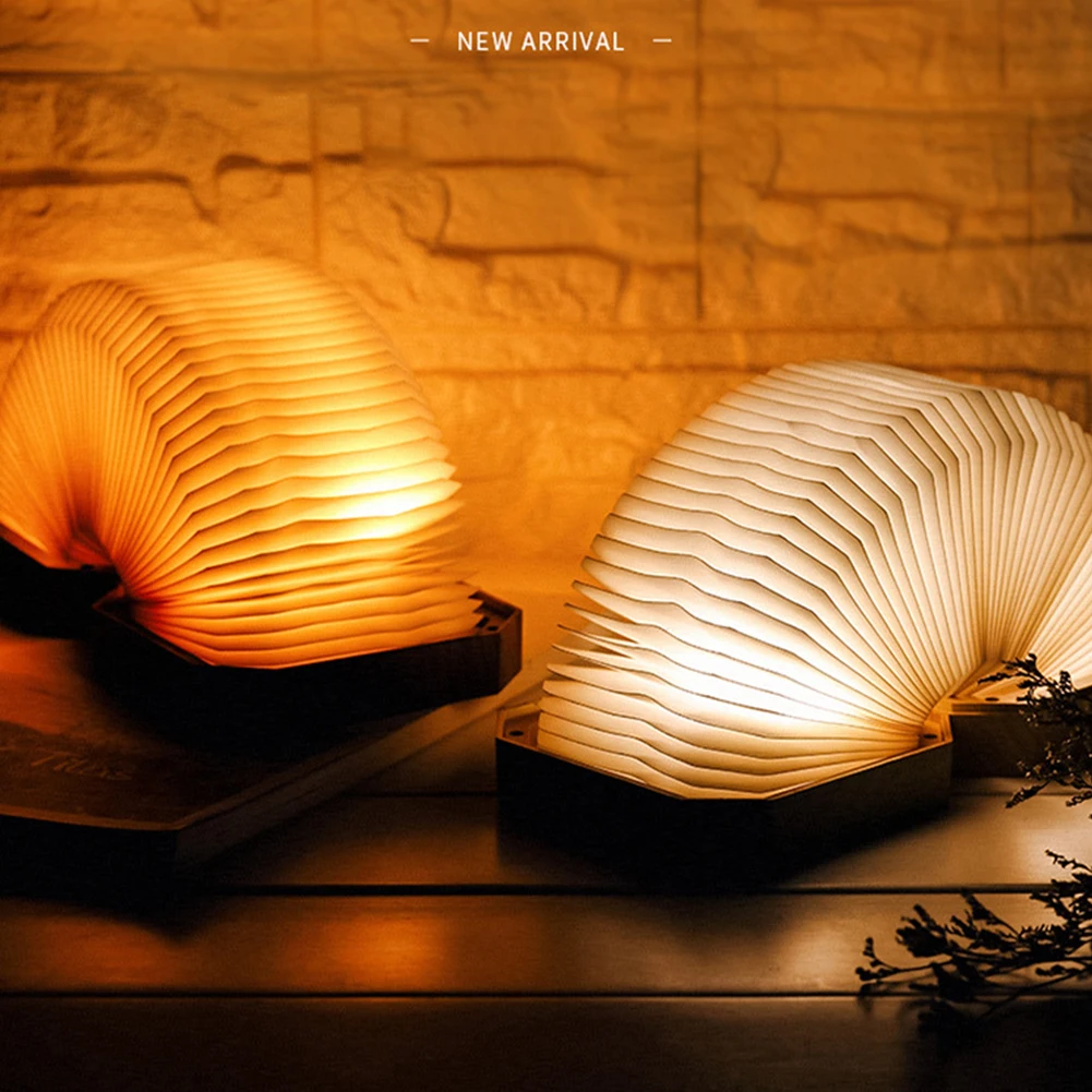 Outdoor Portable Mini Gift Home Magnetic Foldable Universal Wireless Speaker Audio Led HD Night Light Bluetooth 4.0 Decoration