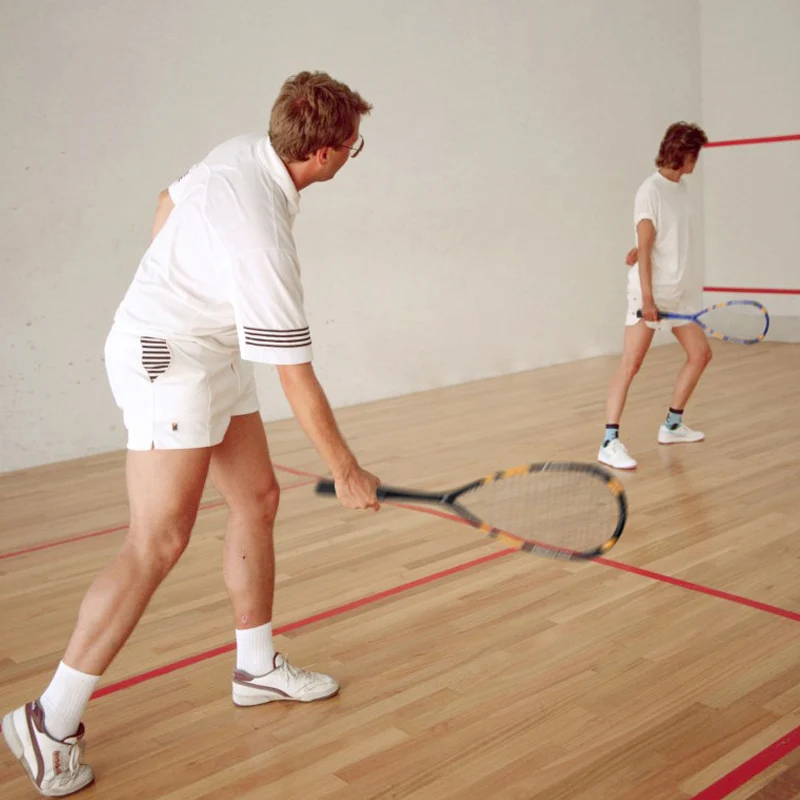 Ракетка Squash углерод Сверхлегкий ракетка Raqueta сумка для игры сквош веревка