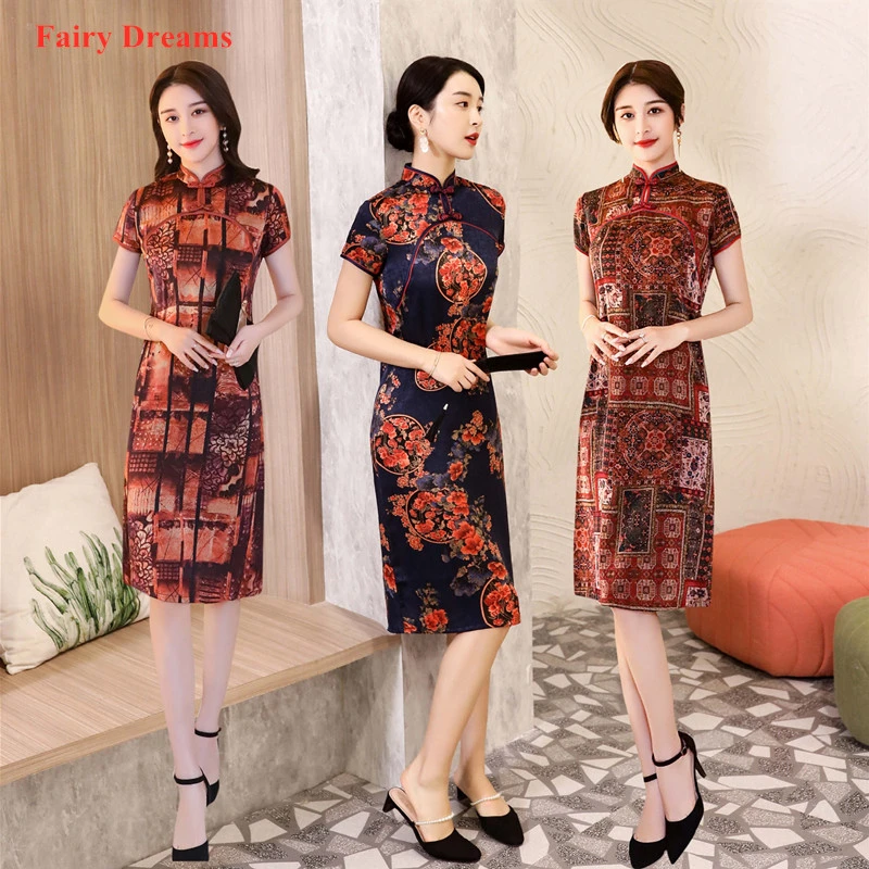 plus size traditional chinese dress