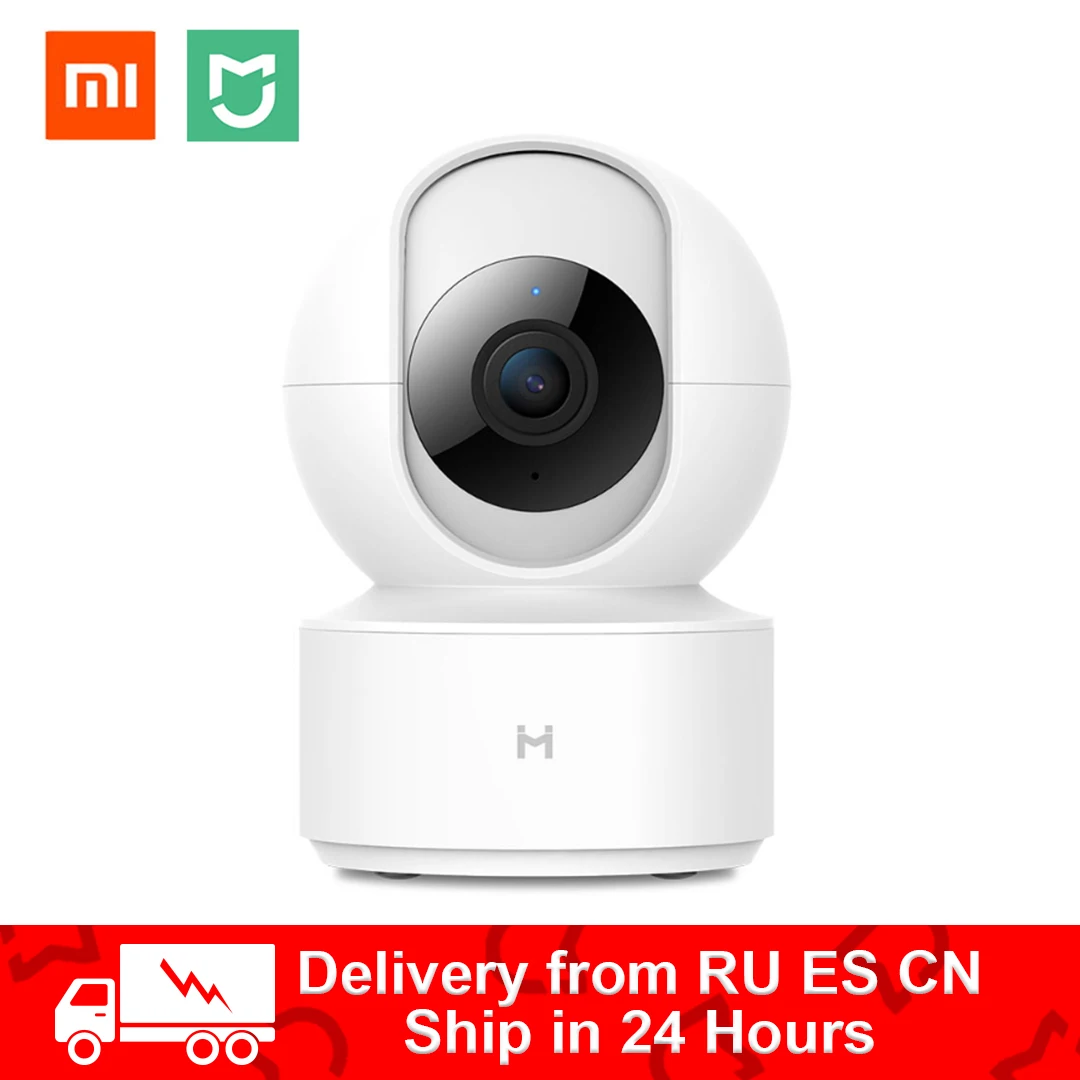 Xiaomi mi jia Chuang mi cámara IP inteligente PTZ 1080P HD cámara web videocámara 360 ángulo WIFI visión nocturna inalámbrica para mi hogar