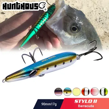 

Hunthouse needle stylo fishing lure long casting pencil sinking 90mm 17g trolling lure garfish sphyraena leurre swimbait