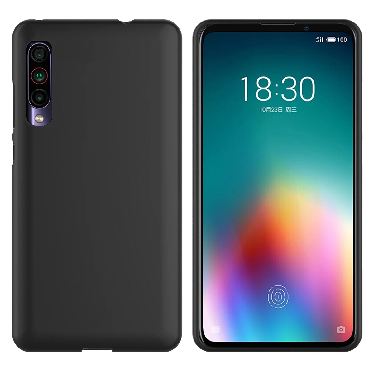 Чехол для Meizu 16 T силиконовый тонкий мягкий бампер из ТПУ 360 градусов защитная