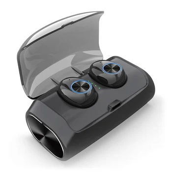 

V6 TWS Bluetooth 5.0 Earphones Wireless In-ear Earbuds Stereo Earbud Life Waterproof Wireless Headset with Charging Box