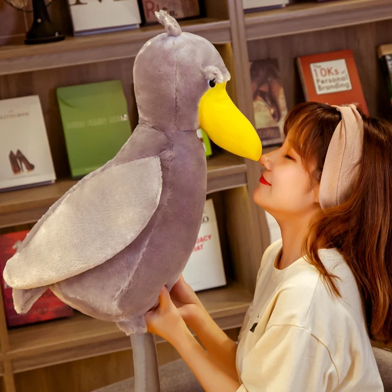 

New Zealand Kiwi Bird Plush Toy Balaeniceps rex Soft Stuffed Animal Cute Birds Doll Kids Toys Home Decor Children Birthday Gifts