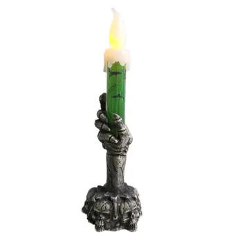 

Light Halloween Candle Light Led Electronic Glow Ghost Claw Light Holiday Decoration Props Skull Candle Light