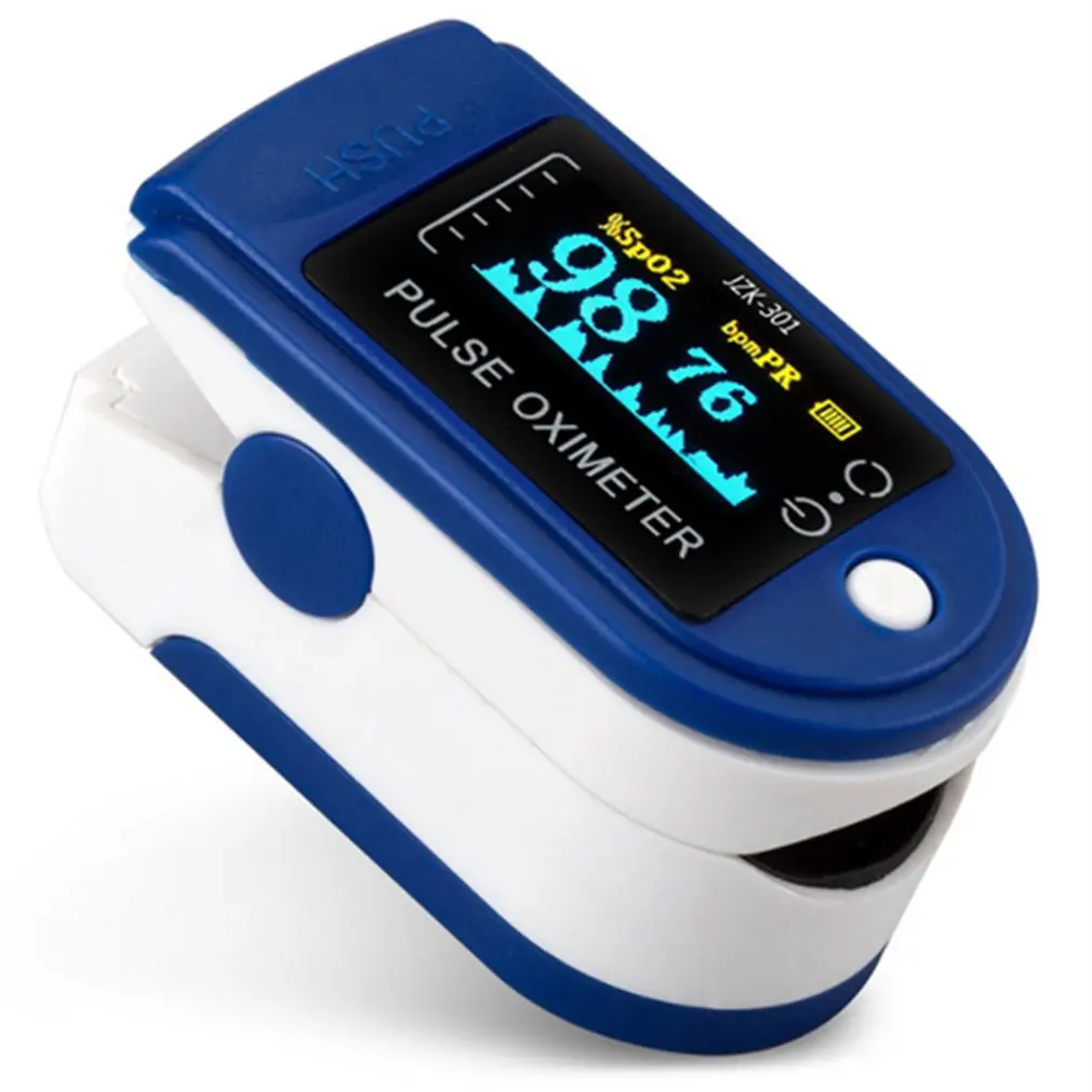 

Finger Clip Oximeter Oxygen Saturation Monitor Blood Finger Pulse Low Battery Voltage Heart Rate Monitor With Lanyard Portable