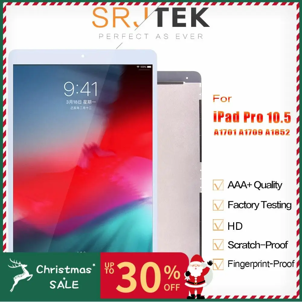 10," ЖК-дисплей для iPad Pro 10,5 дисплей сенсорный экран сенсор A1701 A1709 A1852 Замена для iPad Pro 10,5 матрица в сборе