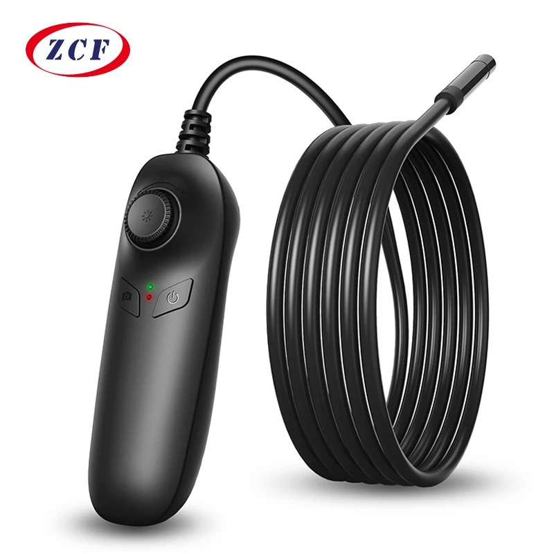 Y12 WIFI эндоскоп камера Полужесткий кабель Android осмотр бороскоп HD 2.0mp IP67