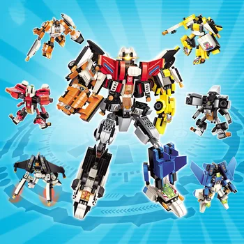 

Technic Mecha Building Blocks Toys Robot Transformer Hero Destroyer Car Vehicle Brinqued Bricks For Kids Gift