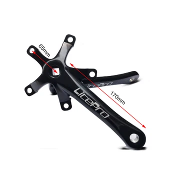 

Bicycle Chain Ring MTB Mountain Road Bike Crank Speed Arm Crankset Cycling Repair Part Left/right Aluminum Alloy 170mm