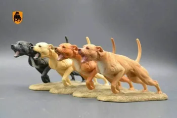 

1/6 Soldier scene accessories Pitbull model car decoration decoration resin crafts simulation gift dog decoration birthday gift