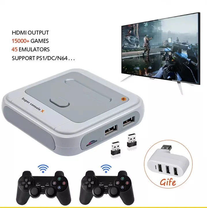 PS1 игра 4k выход Ретро Классический Ручной видеоплеер ТВ мини игровая консоль