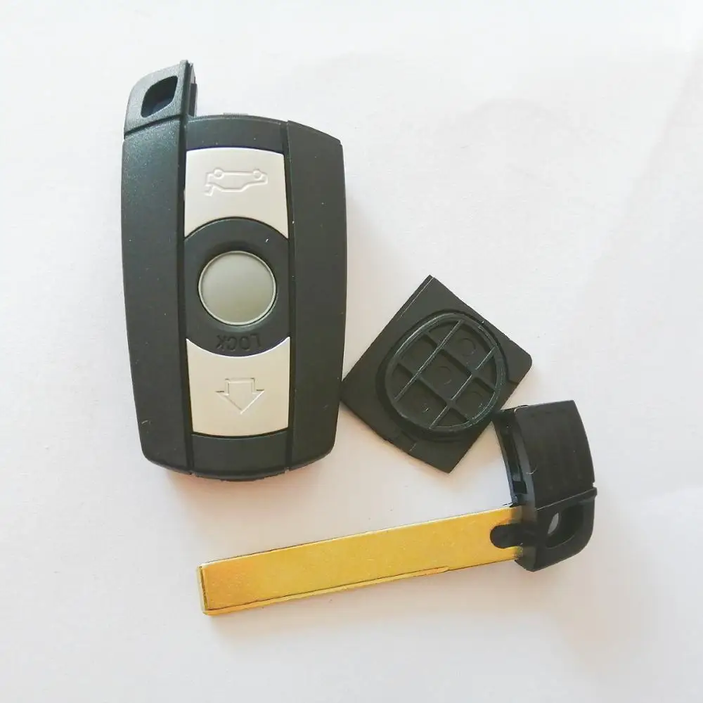 Чехол для ключа с 3 кнопками и логотипом BMW 1 5 6 7 серии E90 E91 E92 E60|case for|case seriescase case |