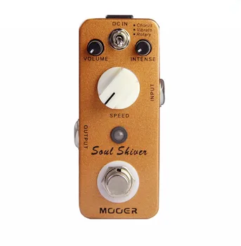 

MOOER Soul Shiver 3 Modes Multi Modulation Guitar Pedal True Bypass Full Metal Shell Effect Pedal Guitar Accessories