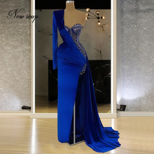 Abiti da sera lunghi con perline blu del medio oriente abiti da sera lunghi  a sirena 2021 caftani Dubai abiti da notte per feste da donna Robe De  Soiree|Evening Dresses| - AliExpress
