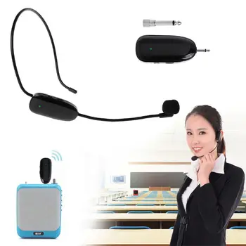

UHF Wireless Microphone Professional Head-wear Mic for Voice Amplifier Computer