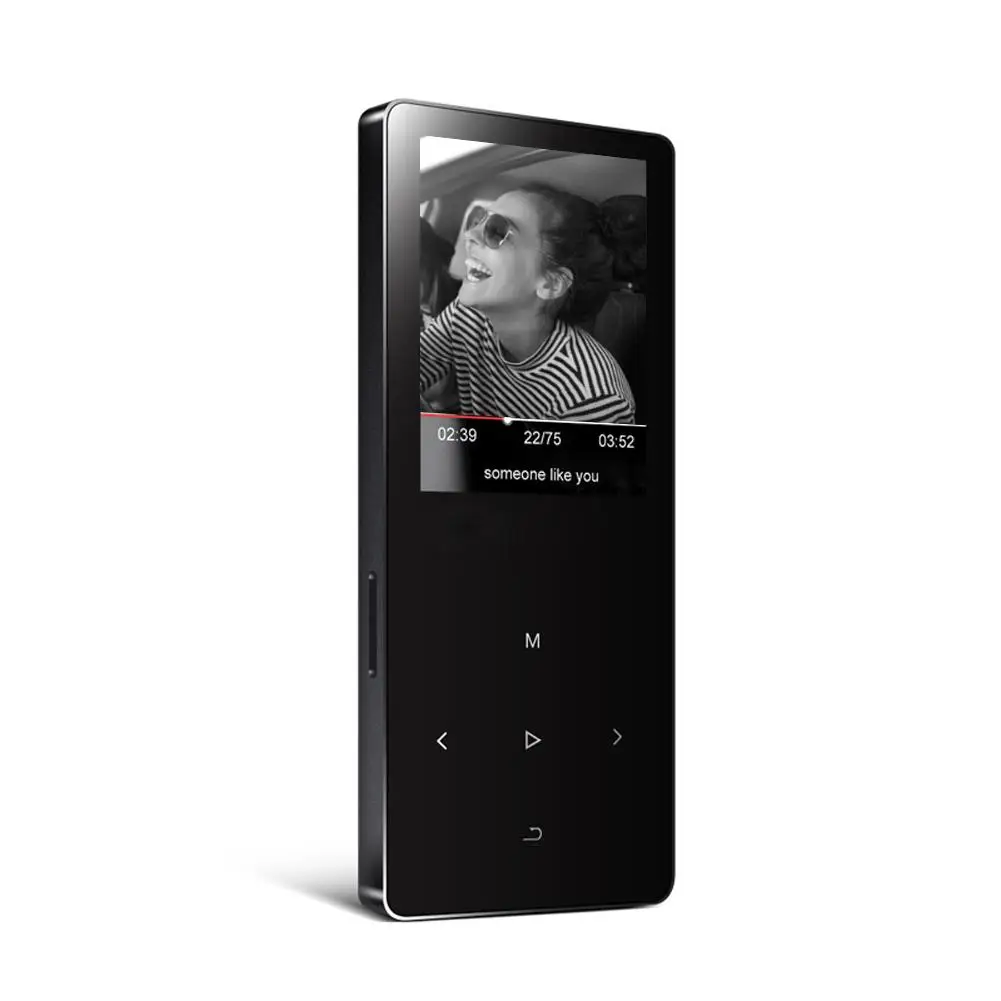 Mp3-плеер с Bluetooth динамиком с сенсорным экраном и встроенным 8G HiFi портативным Walkman с радио/FM/записью для IQQ