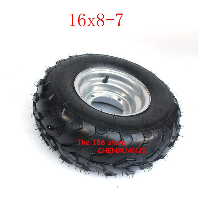 2019 горячая Распродажа хорошее качество 16x8.00 7 вакуумная шина ATV подходит для 50CC 90CC