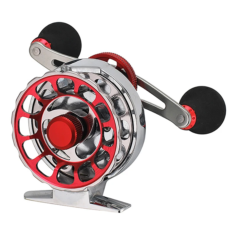 Full Metal Rafting Fly Fishing Reel 65Mm Ice Ratio 3.61 Ice Fish Line