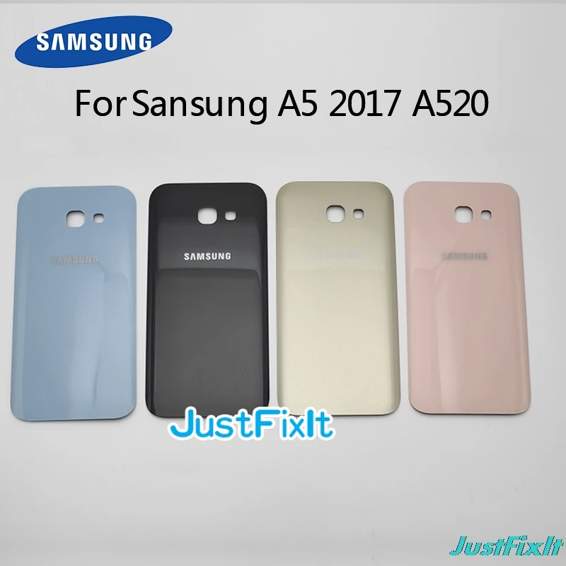 Заднее стекло для SAMSUNG Galaxy A3/A5/A7 A320 A520 A720 задняя крышка батарейного отсека задняя дверь Корпус чехол Замена