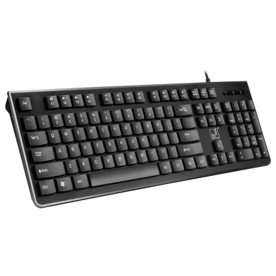 Square black Всплеск воды дно с кронштейном Клавиатура проводная мышь набор ультра-тонкий USB Keybord задняя Поддержка проводной Mause клавиатуры для компьютера - Цвет: Square black