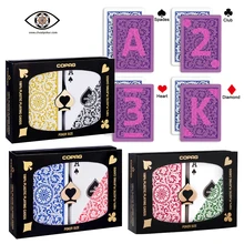 Copag Cards Regular Index 1546 Marked Deck for Contact Lenses Plastic Magic Tricks Playing Cards Pokerset Anti Cheat Poker