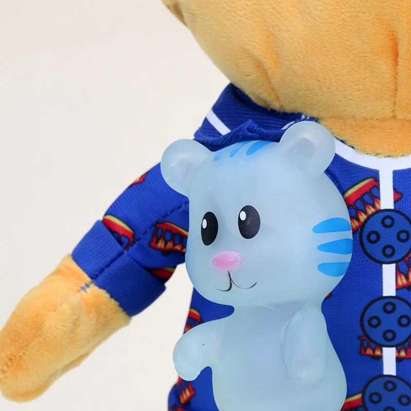 Daniel Tiger's Neighborhood уютная и светящаяся плюшевая игрушка 30 см хорошая Ночная песня