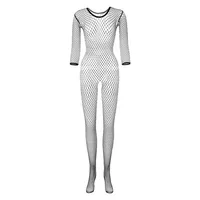4-Style Sexy Kostüme Body Suit Body Strümpfe Sex Erotik Open Crotch Teddy Dessous Crotchless Baby Doll Fishnet Porno 3