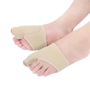 

1Pair Big Toe Straightener Corrector Toe Separator Hallux Valgus Bunion Silicone Corrector Orthotics Feet Bone Thumb Adjuster