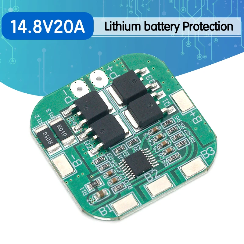 4S 14 8 V/16 V 20A пиковая литий ионная BMS PCM плата защиты батареи bms pcm для литиевых LicoO2