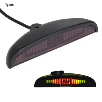 

Car Parking Reversing Radar Universal 4 Probe Reversing Radar Small Crescent Buzzer Sensor CPU Dual Core Microcomputer Host