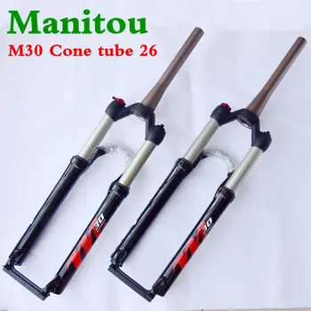 

Manitou Bicycle Fork M30 size 26 Mountain MTB Bike Fork gloss Black pk SR SUNTOUR air Forks marvel suspension