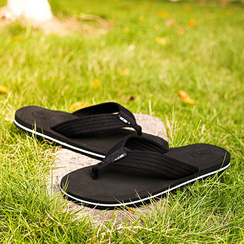 Chanclas para hombre de dedo informales cómodas estilo flip-flops, sandalias, zapatos de verano, calzado de playa, talla 47 - AliExpress