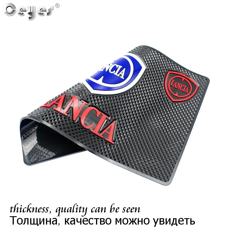 Car Styling Anti Slip Mat Accessories Sticker Case For Lancia Delta Ypsilon Lybra Musa Kappa Voyager Auto Interior Pads Ceyes