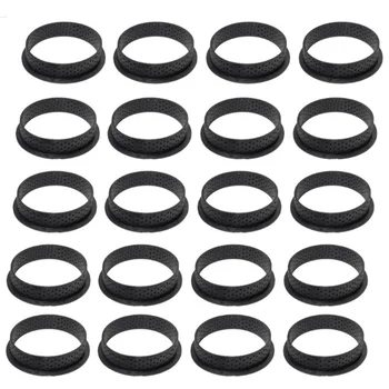 

20Pcs Round Tower Circle Die-Cut Mesh Circle Mousse Cake Circle Cheese Tower Circle Mousse Circle Baking Tools