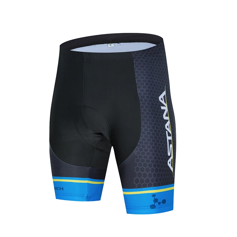 Fluor Astana, одежда для велоспорта, Джерси, быстросохнущая Мужская одежда для велоспорта, команда pro, Майки для велоспорта, 9D, велосипедные шорты - Цвет: Синий