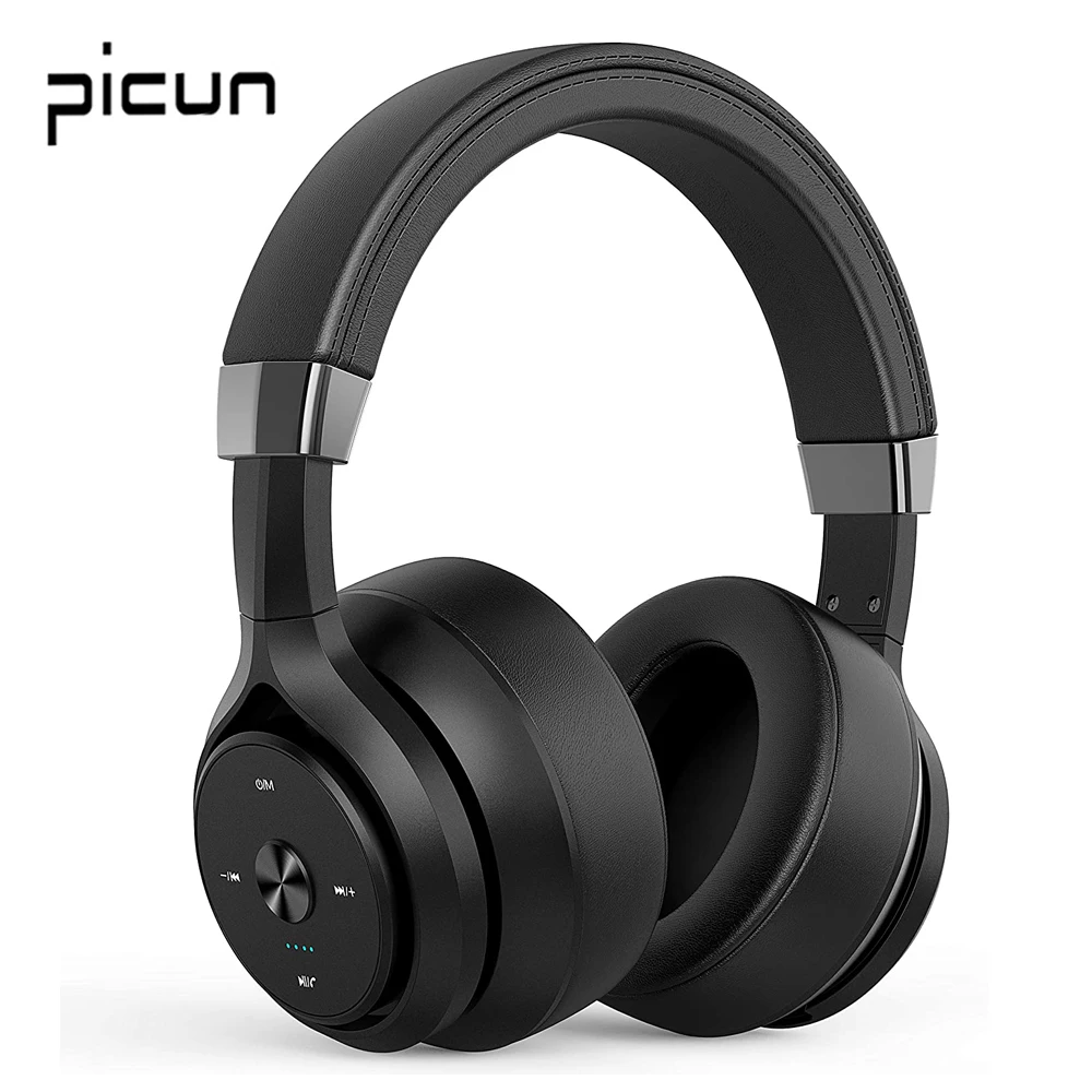 Беспроводные Bluetooth наушники Picun P28S Hi Fi стерео Бас гарнитура для геймеров с