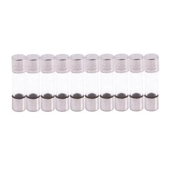 

10 pieces shot fast fuse glass tube type 5x20mm 250v 63ma