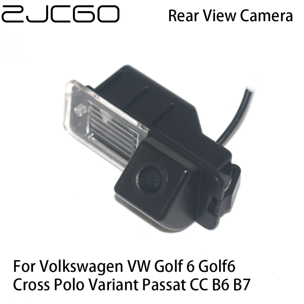 ZJCGO Car Rear View Reverse Back Up Parking Camera for Volkswagen VW Golf 6 Golf6 Cross Polo Variant Passat CC B6 B7|Vehicle Camera| - AliExpress