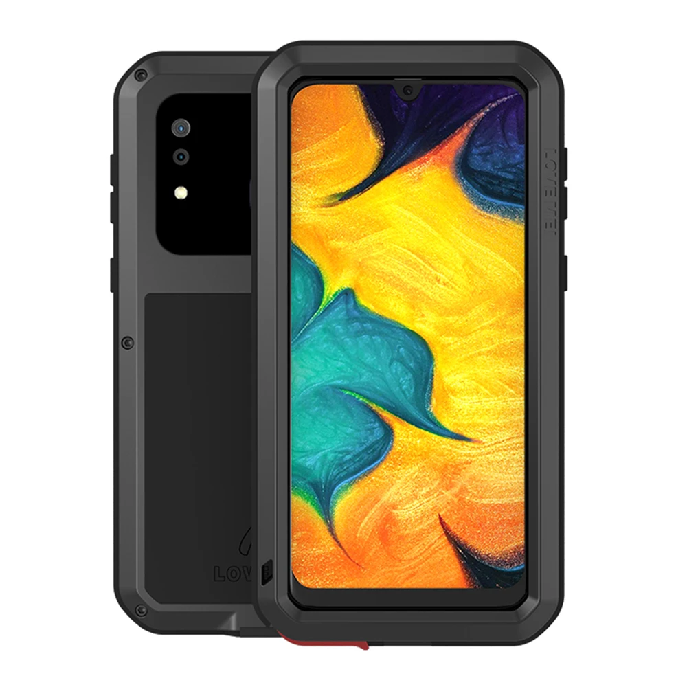 Металлический противоударный чехол Love Mei для Samsung Galaxy A30 A20 | Мобильные телефоны и