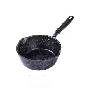 Wok антипригарная супница горшок лапша вок поддон для сковороды молочная кастрюля для индукционной плиты газовые Рекламные кастрюли и сковорода-Вок чугунные - Цвет: 24cm