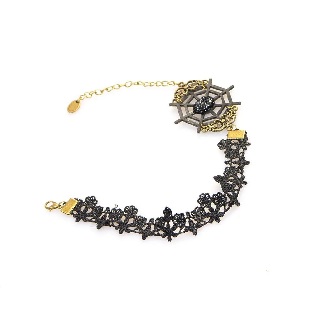 

New Style Anklet Creative Black Lace Rudder Foot Ornaments Europe And America Popular Online Celebrity Accessories