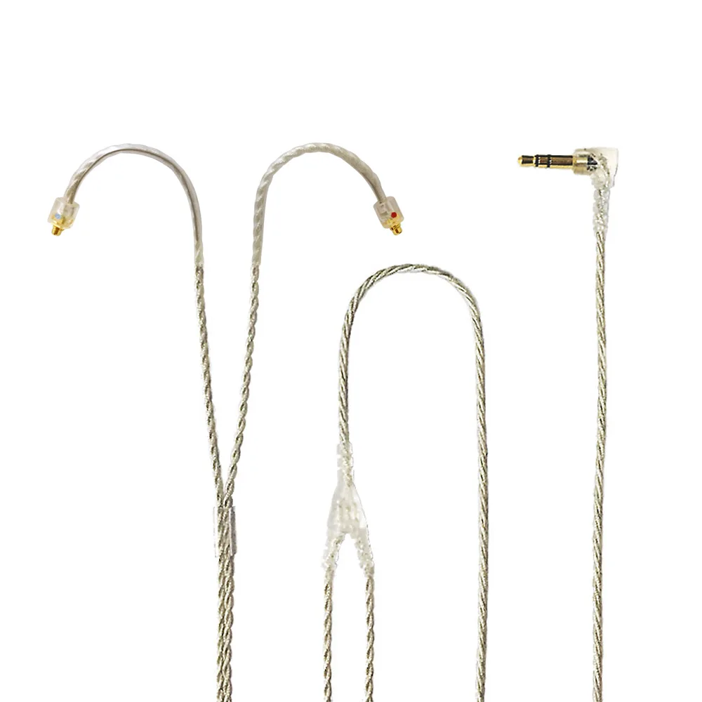 In Ear Monitor Cable Earphone Wire IEM Cable MMCX Connector Wire Length 64''