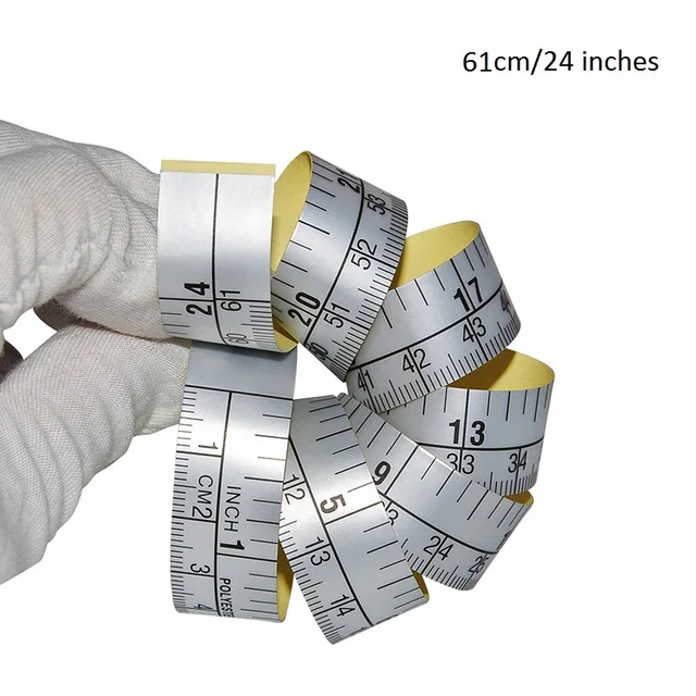 151cm Self Adhesive Metric Measure Tape Vinyl Ruler For Sewing Machine  Sticker - AliExpress