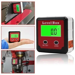 Electronic Digital Display Inclinometer Magnetic Digital Inclinometer Level Box Gauge Angle Meter Finder Protractor Level Measur