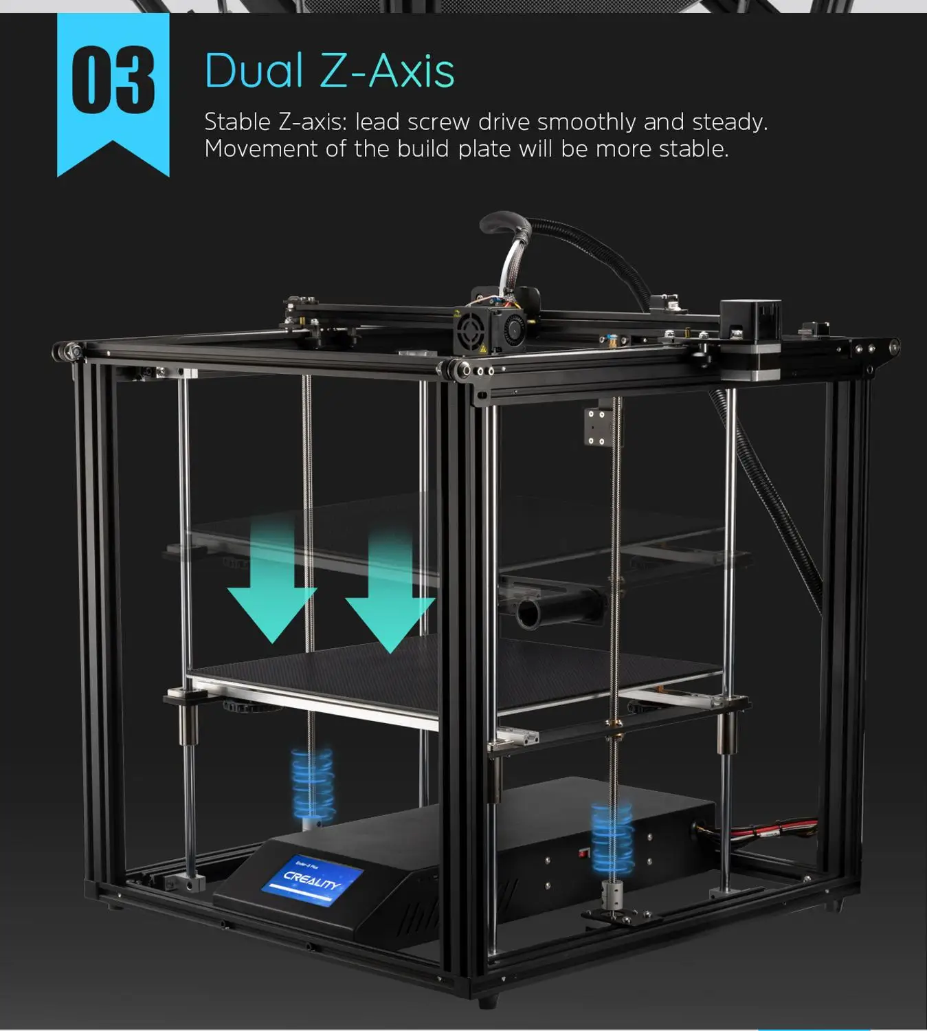 CREALITY 3d принтер Creality Ender-5 с Landy стабильной мощностью, V1.1.3 материнская плата, магнитная Встроенная пластина, отключение питания