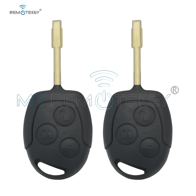 Remtekey 2 шт. ID63 433 МГц 3 кнопки для Ford Focus C Max S Mondeo Fiesta Fusion 2006 2007 2008 2009 2010 2S6T15K601AB|Ключ от